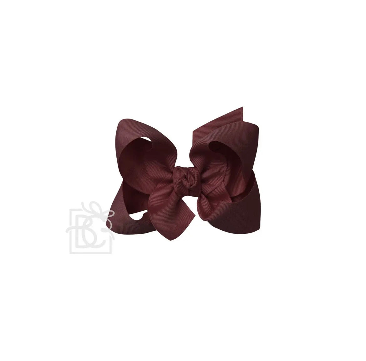 Beyond Creations - Signature Grosgrain Bow On Clip- 4.5” Large Bow