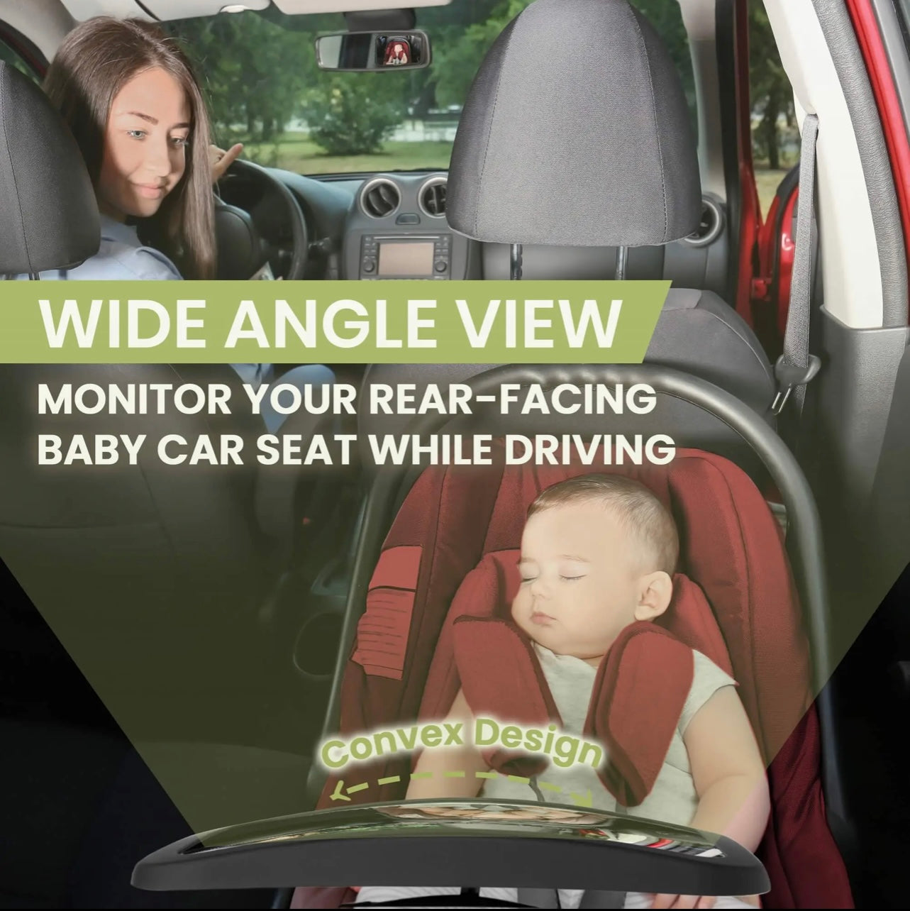 Keababies Car Seat Mirror