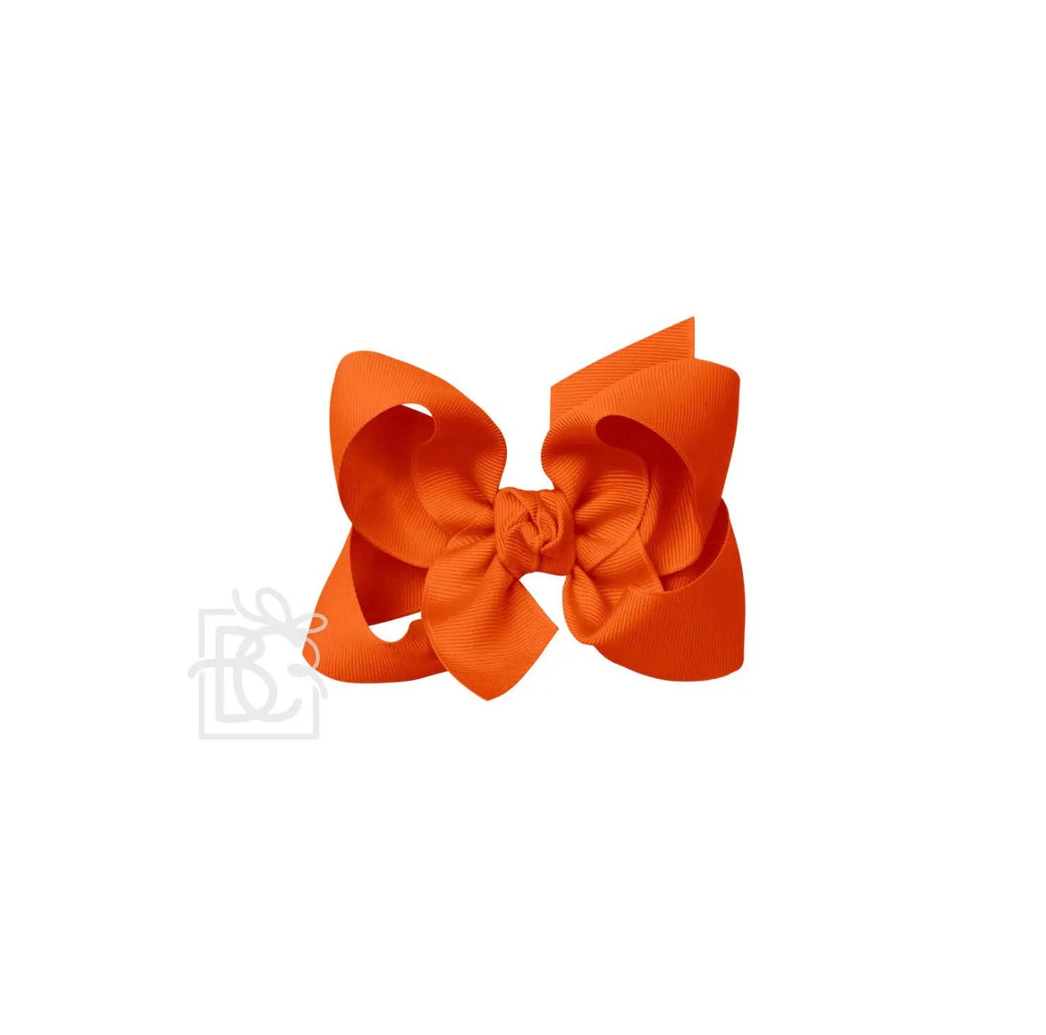 Beyond Creations - Signature Grosgrain Bow On Clip- 4.5” Large Bow