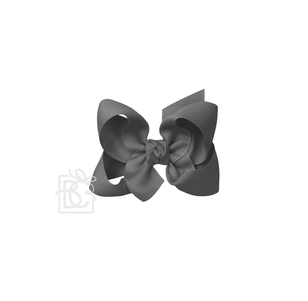 Beyond Creations - Signature Grosgrain Bow On Clip- 4.5” Large Bow