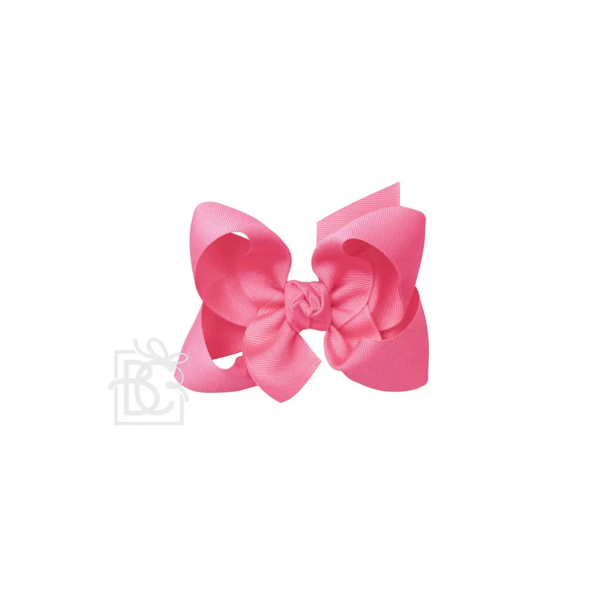 Beyond Creations - Signature Grosgrain Bow On Clip- 4.5” Large Bow
