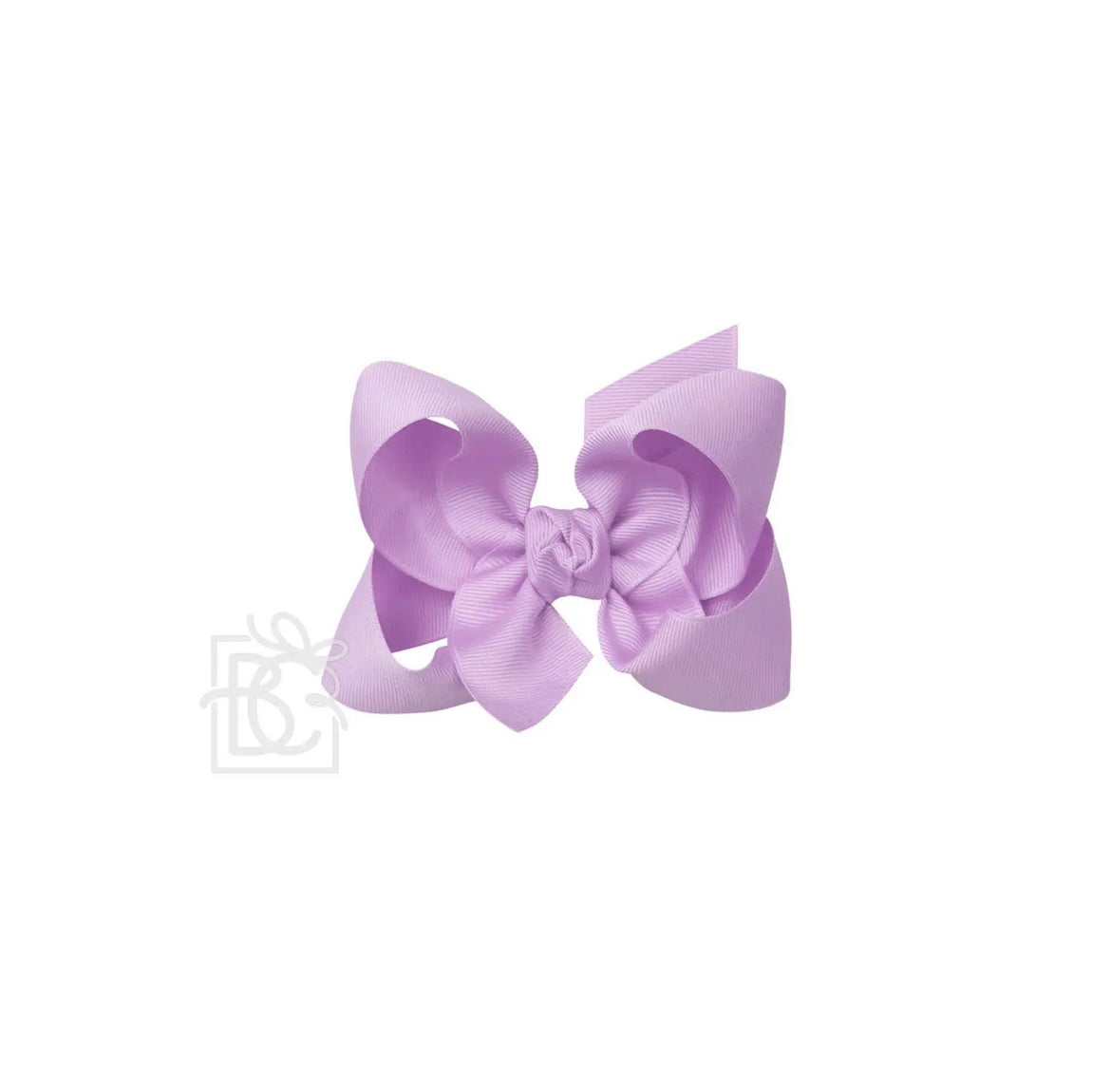 Beyond Creations - Signature Grosgrain Bow On Clip- 4.5” Large Bow