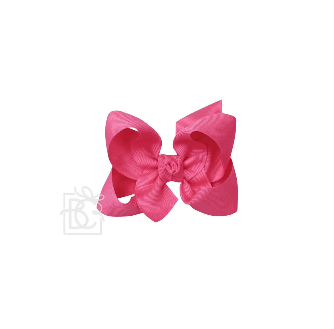 Beyond Creations - Signature Grosgrain Bow On Clip- 4.5” Large Bow