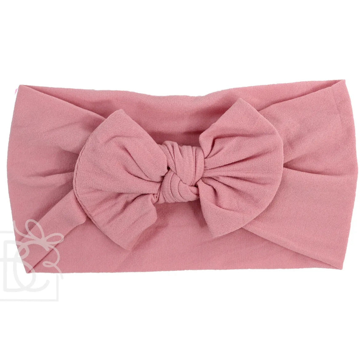 Wide Pantyhose Headband With Knot Bow