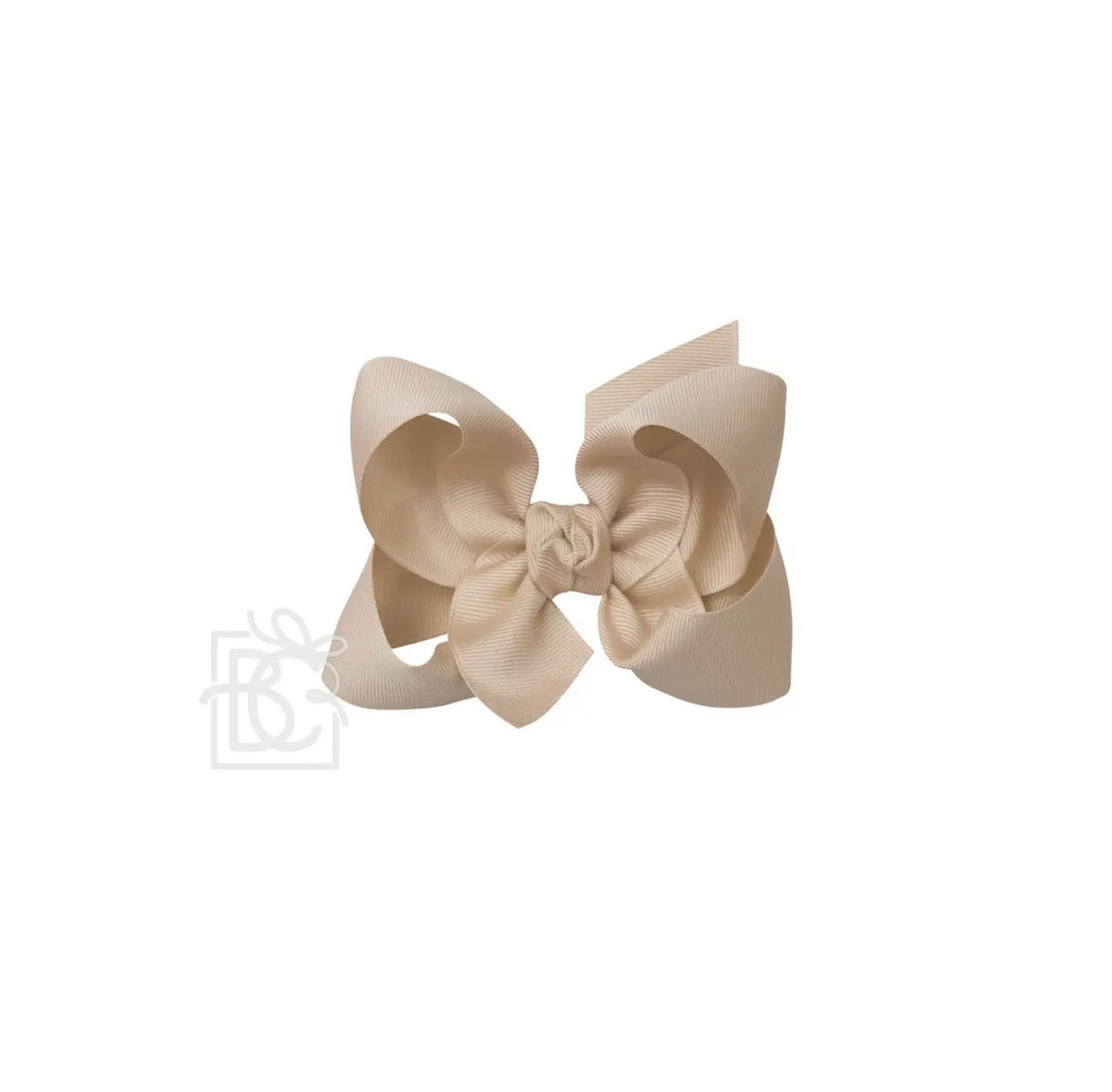 Beyond Creations - Signature Grosgrain Bow On Clip- 4.5” Large Bow