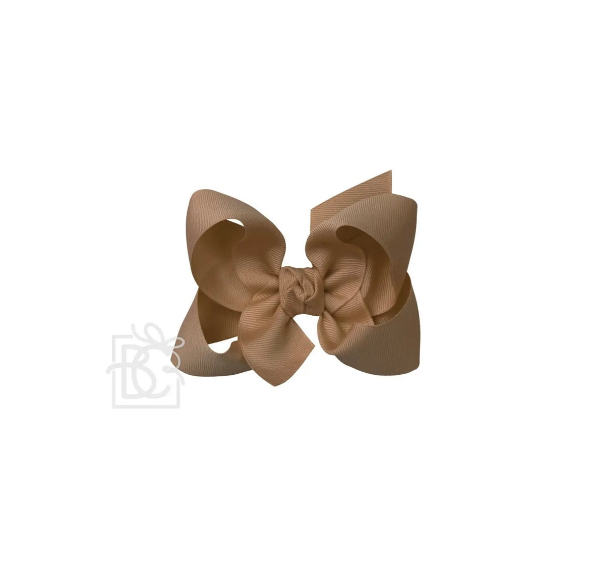 Beyond Creations - Signature Grosgrain Bow On Clip- 4.5” Large Bow