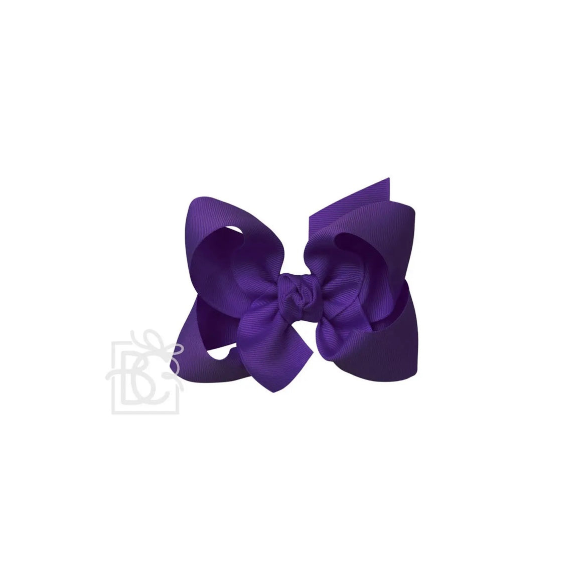 Beyond Creations - Signature Grosgrain Bow On Clip- 4.5” Large Bow