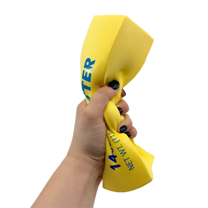 Fun Doh 10" Jumbo Butter Squish Slow Rise Toy