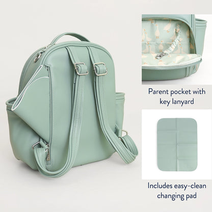 Itzy Mini Plus™ - Silly Goose - Sage Backpack