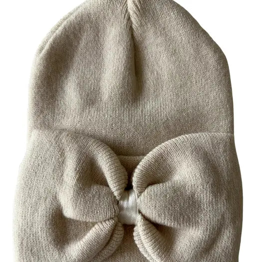 Baby's First Hat - Sand Bow