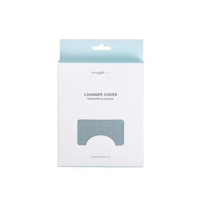 Lounger Curve Muslin Cover | Slate