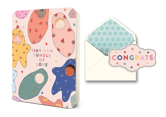 Bundle of Love Deluxe Greeting Card