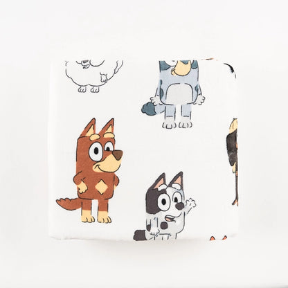 Blue Dog & Friends Throw Blanket