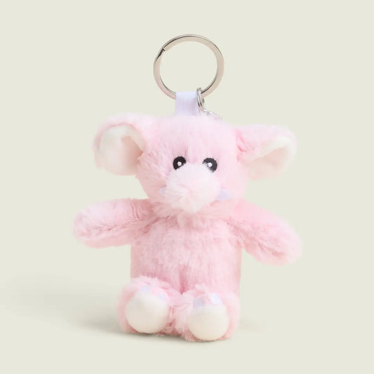 Pink Elephant Keyring