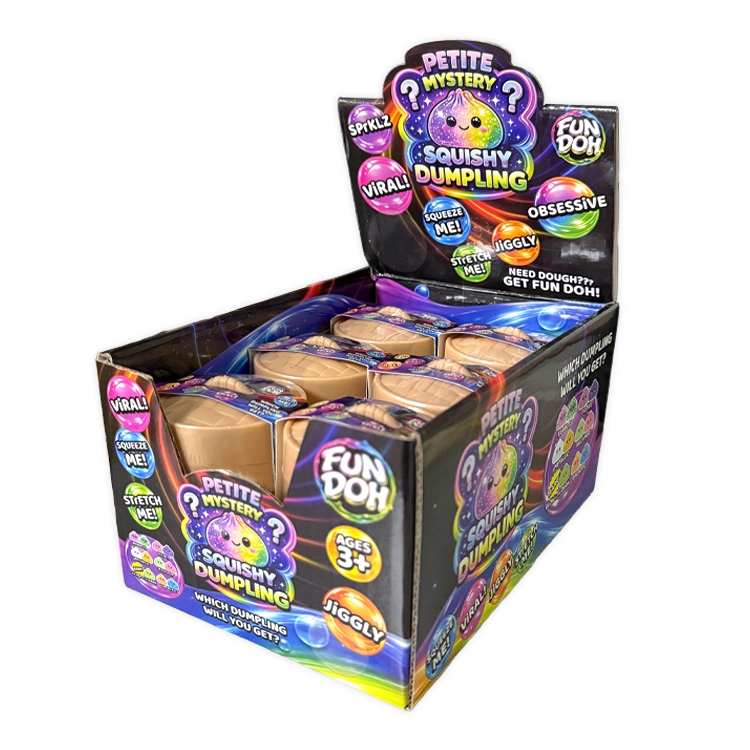 Fun Doh Squishy Mystery Mini Petite 2.5" Dumpling Toy