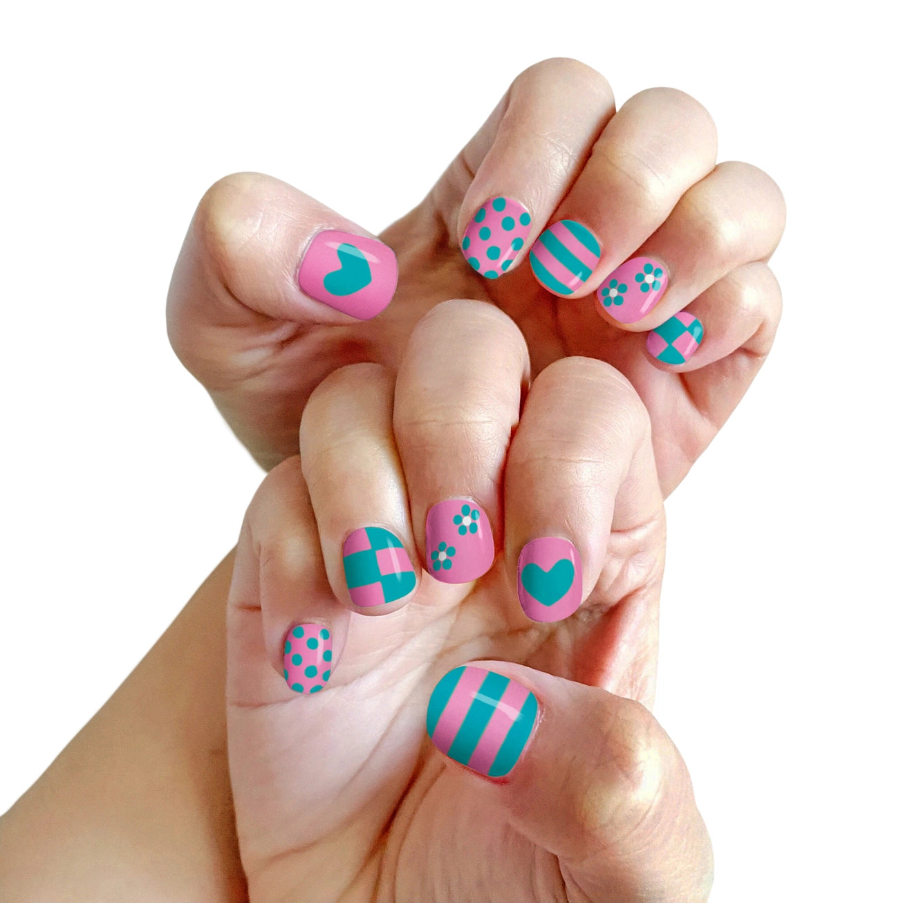 Twirly Teal Piggy Paint Pen - Kids Non-Toxic Nail Polish