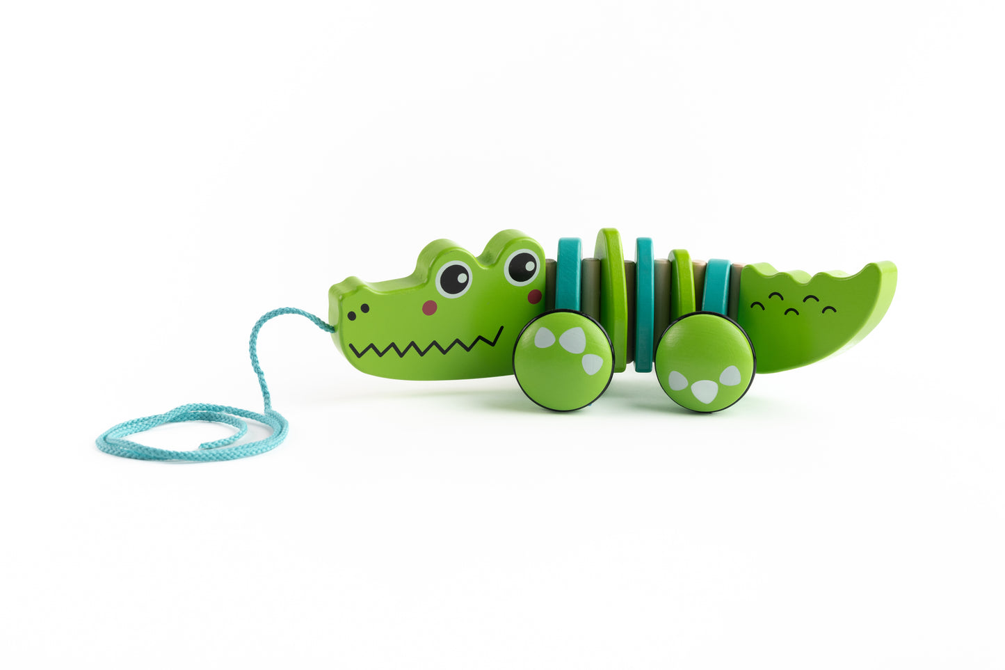 Cruisin' Crocodile Wooden Pull Toy