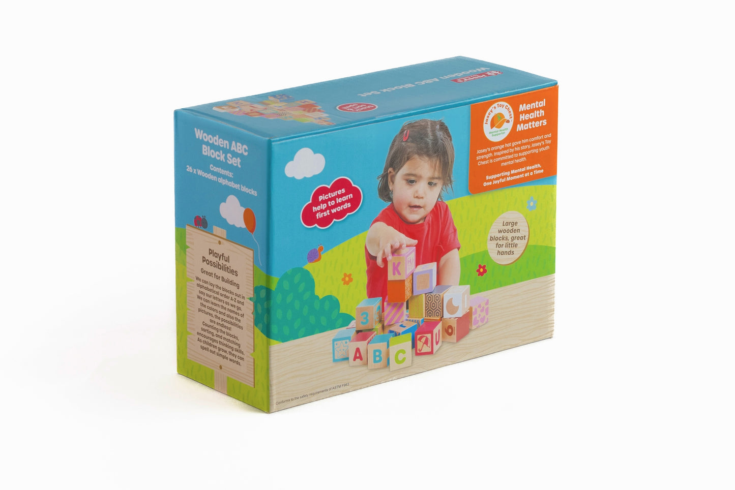 Wooden ABC Block Set
