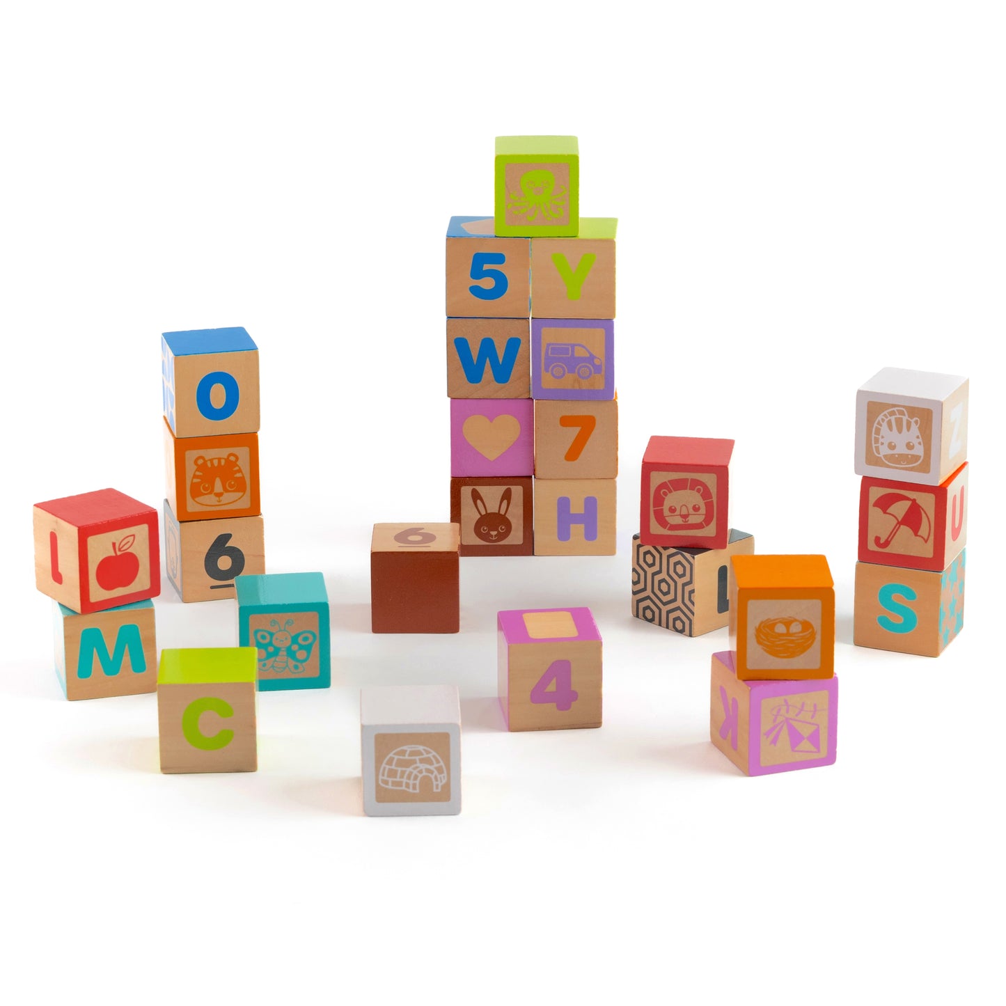 Wooden ABC Block Set