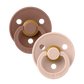 BIBS Colour 2 PACK Round Nipple Pacifiers