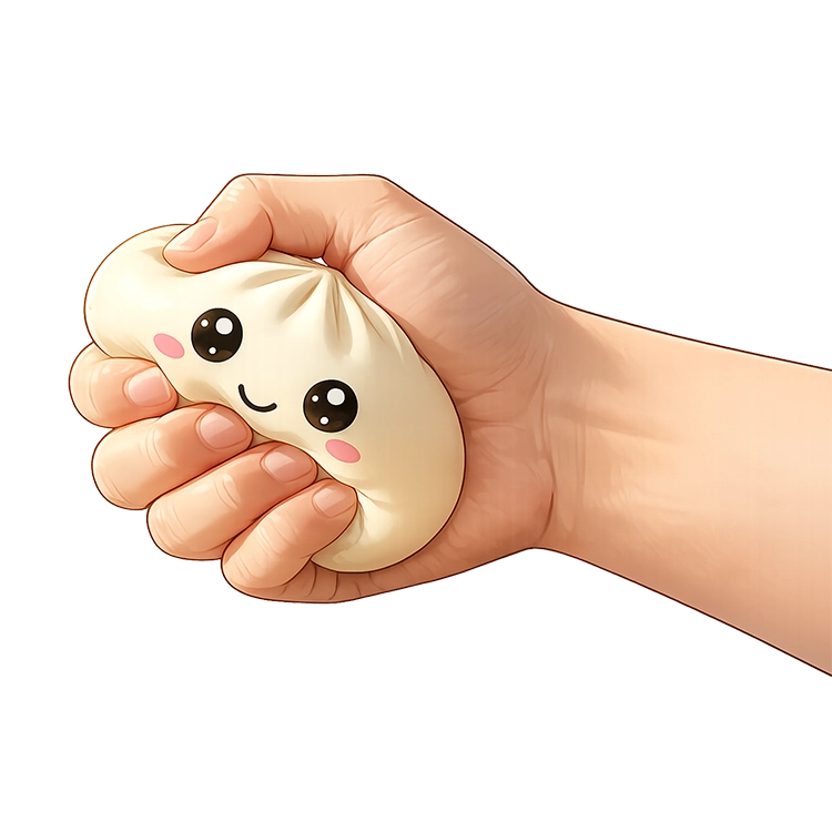 Fun Doh Mystery Slow Rise Dumpling Viral Squish Toy