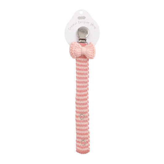 Light Pink Bow Crochet Pacy Strap