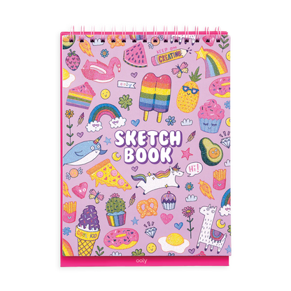 Sketch & Show Standing Sketchbook - Cute Doodle World