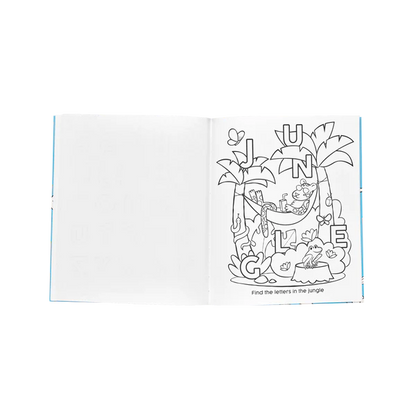 ABC: Amazing Animals Toddler Coloring Book