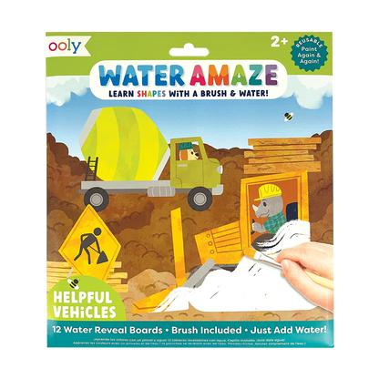 Water Amaze Water Reveal Boards - Helpful Vehicles