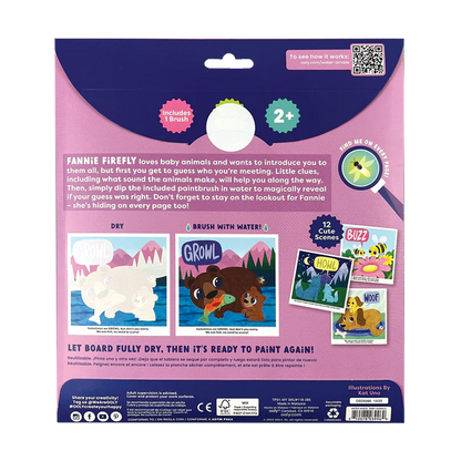 Water Amaze Water Reveal Boards - Baby Animals