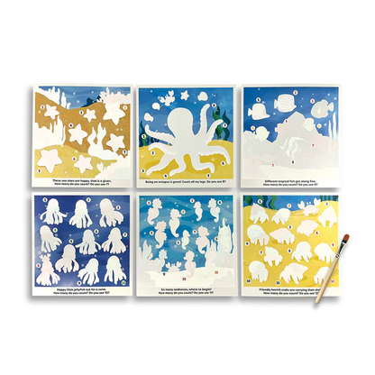 Water Amaze Water Reveal Boards - Under The Sea