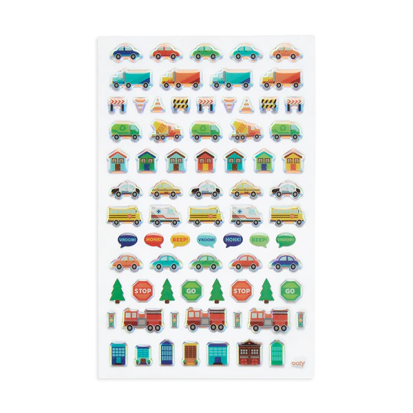 Stickiville Workin' Wheels Stickers