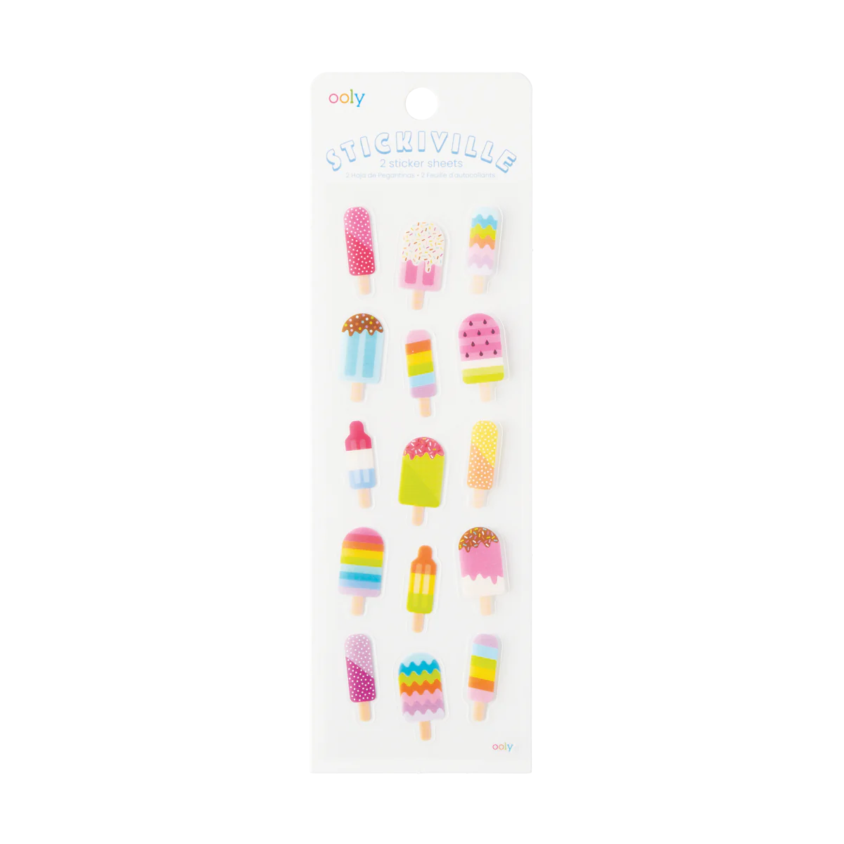 Stickiville Ice Pops Stickers