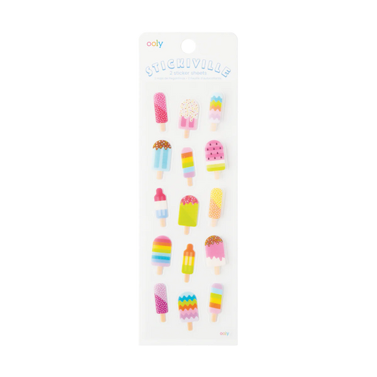 Stickiville Ice Pops Stickers