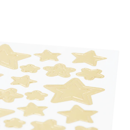 Stickiville Gold Stars Stickers