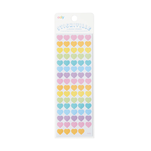 Stickiville Mini Hearts Stickers