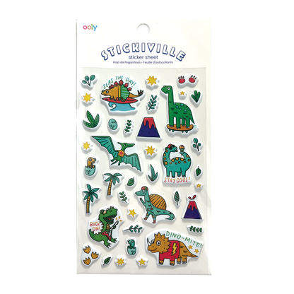 Stickiville Dino-Mite! Stickers