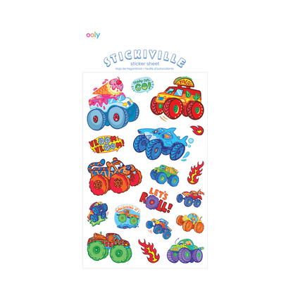 Stickiville Monster Truck Stickers