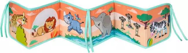Tummy Time Book Wild Animals