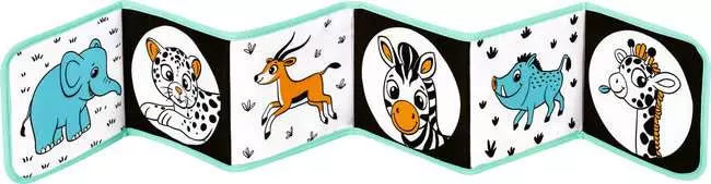 Tummy Time Book Wild Animals