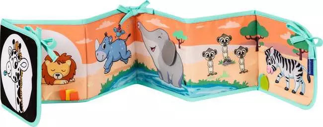 Tummy Time Book Wild Animals