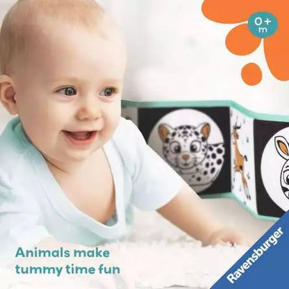Tummy Time Book Wild Animals