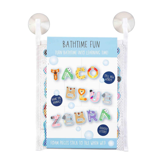 Alphabet Bath Stickable Foam