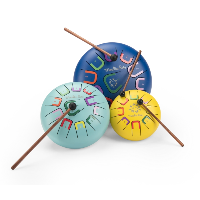 Tongue Drum L (Light Blue)