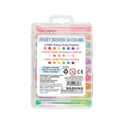 Mini Doodlers Scented Gel Pens - Set of 20