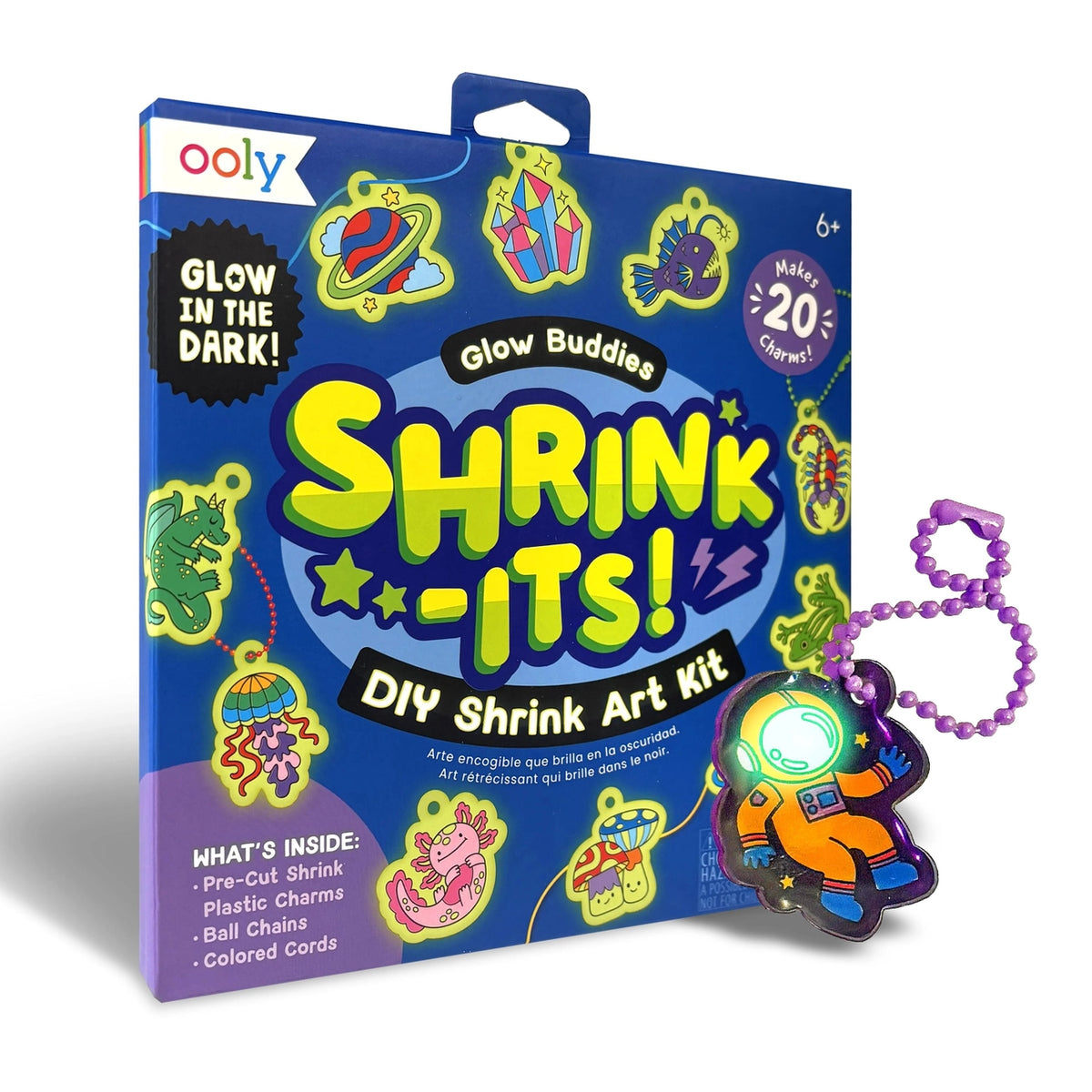 Shrink-Its! Diy Shrink Art Kit - Glow Buddies