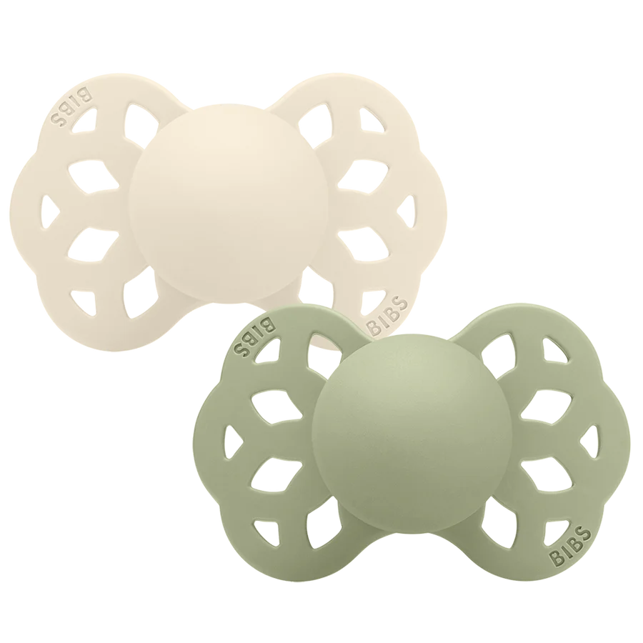 BIBS Infinity 2 PACK Anatomical Pacifiers