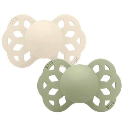 BIBS Infinity 2 PACK Anatomical Pacifiers