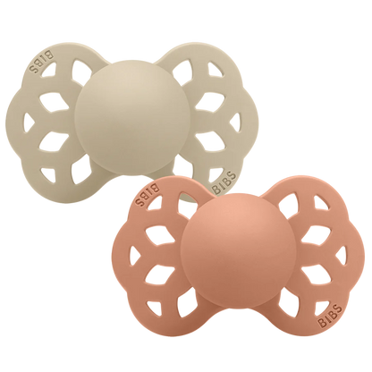 BIBS Infinity 2 PACK Anatomical Pacifiers