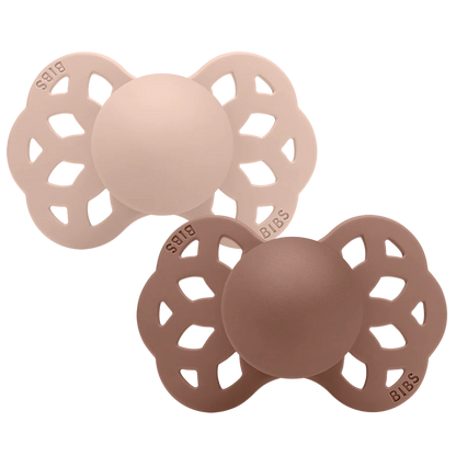 BIBS Infinity 2 PACK Anatomical Pacifiers